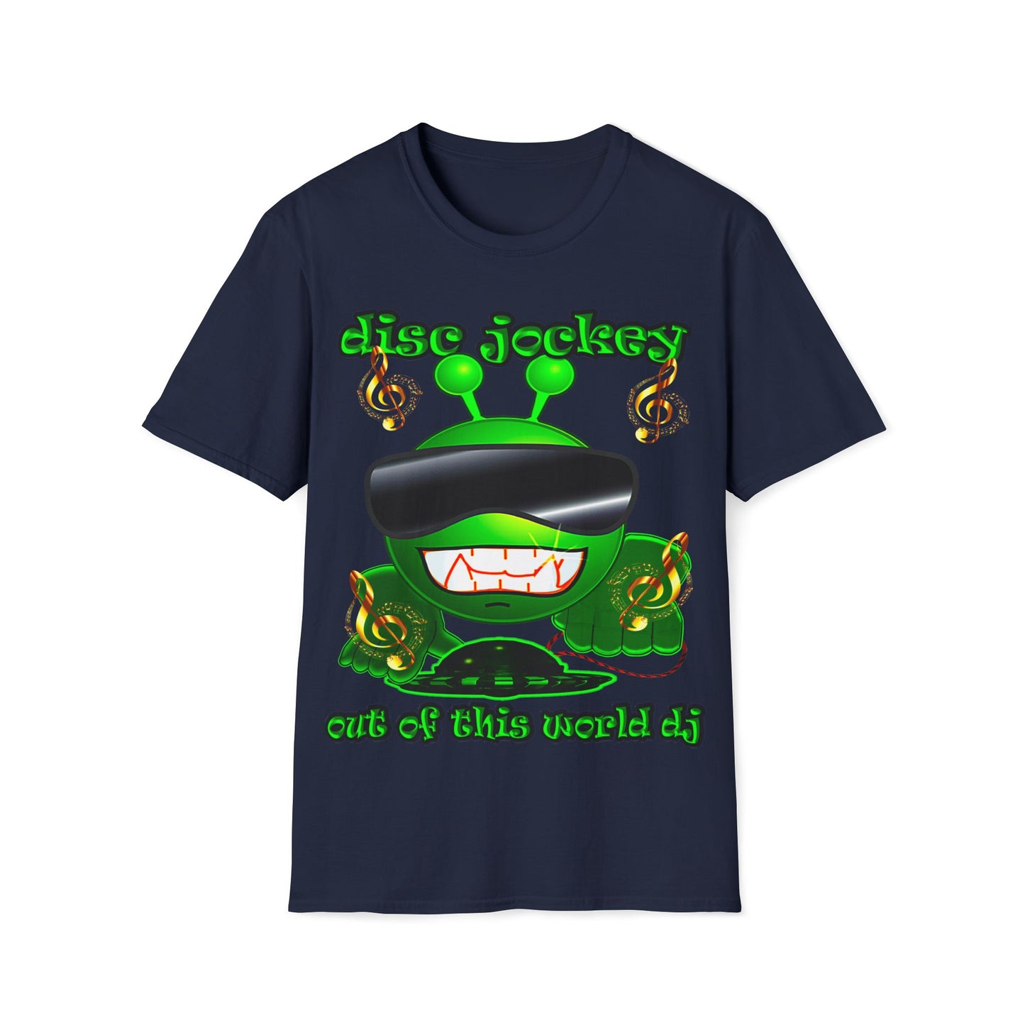 disc jockey - Unisex Softstyle T-Shirt