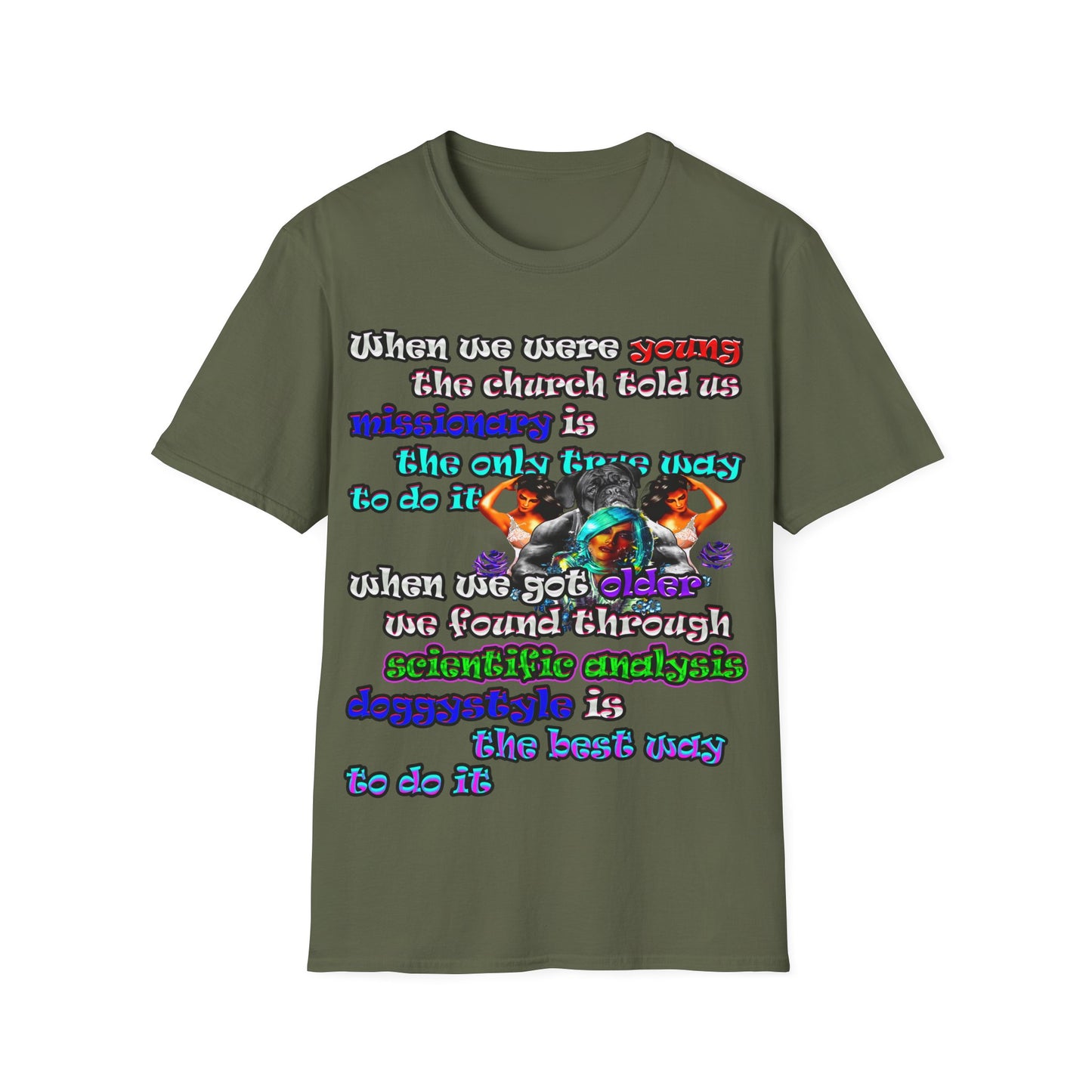 doggystyle - Unisex Softstyle T-Shirt