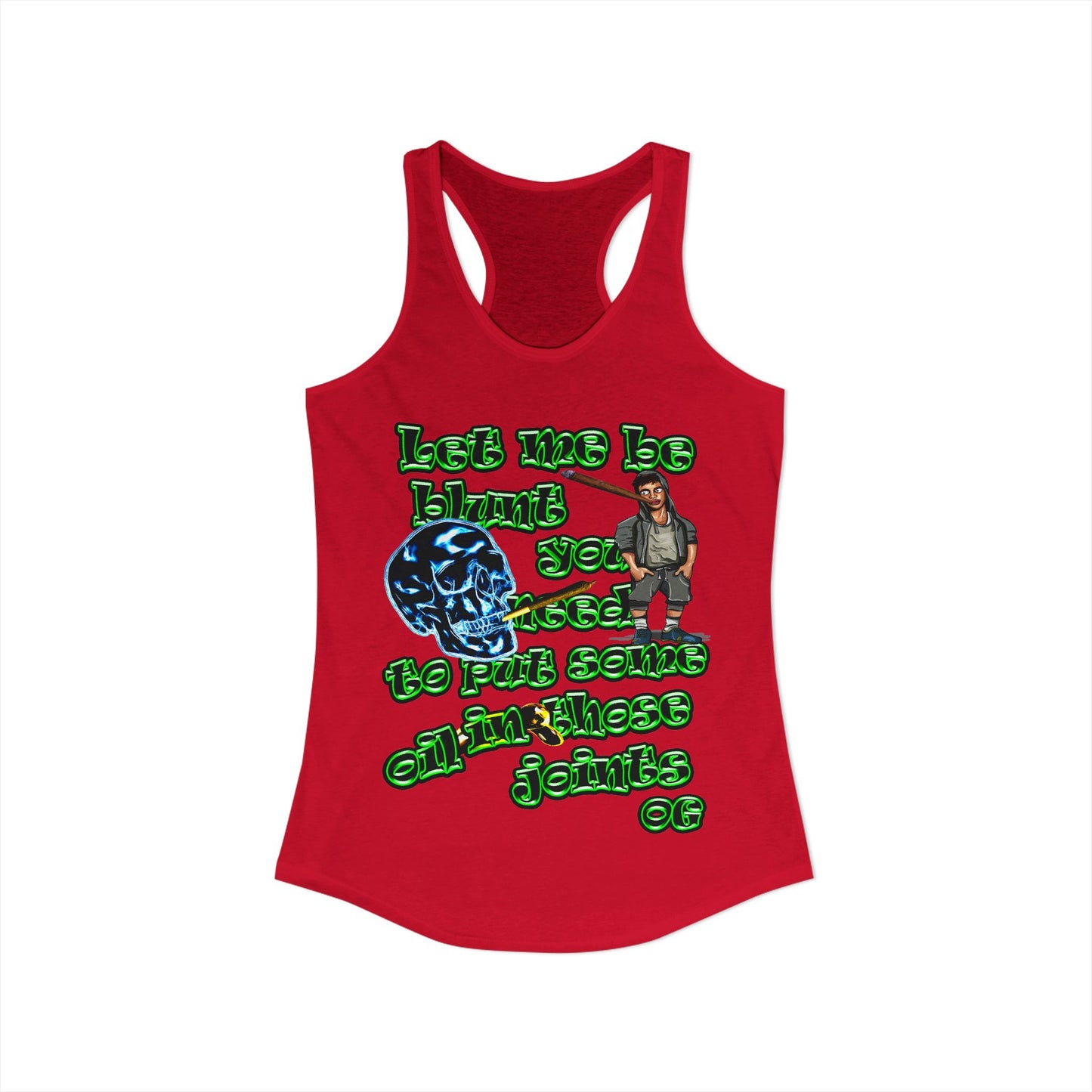 og - Women's Ideal Racerback Tank