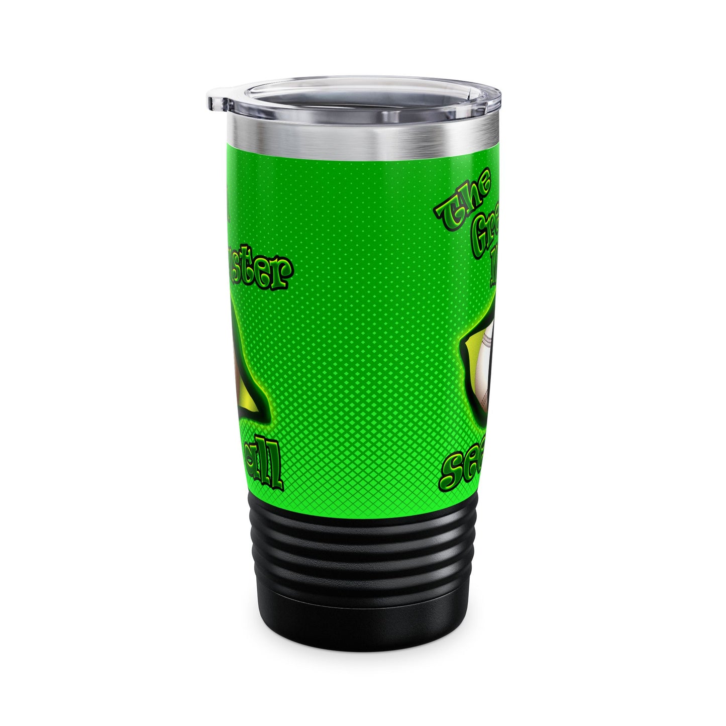 green monster - Ringneck Tumbler, 20oz (logo green)
