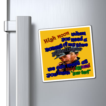 high noon - Magnets - (yellow)