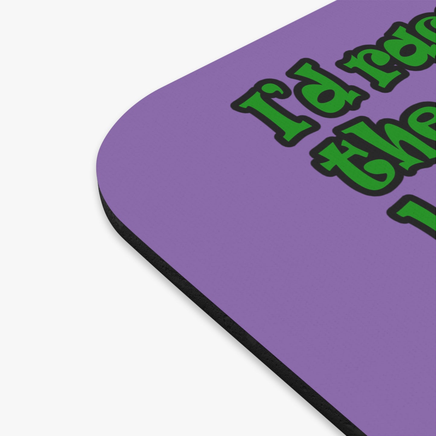 turtle race - Mouse Pad (Rectangle) (light purple)
