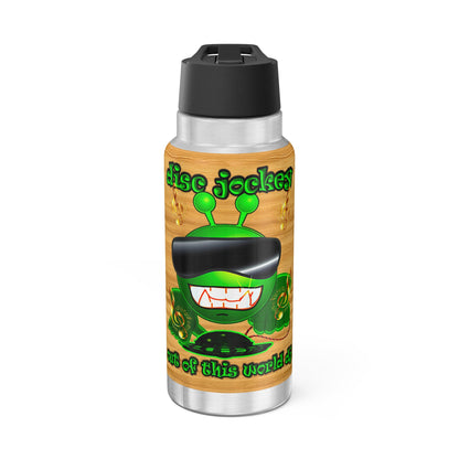 disc jockey - Gator Tumbler, 32oz (butterscotch wood finish)