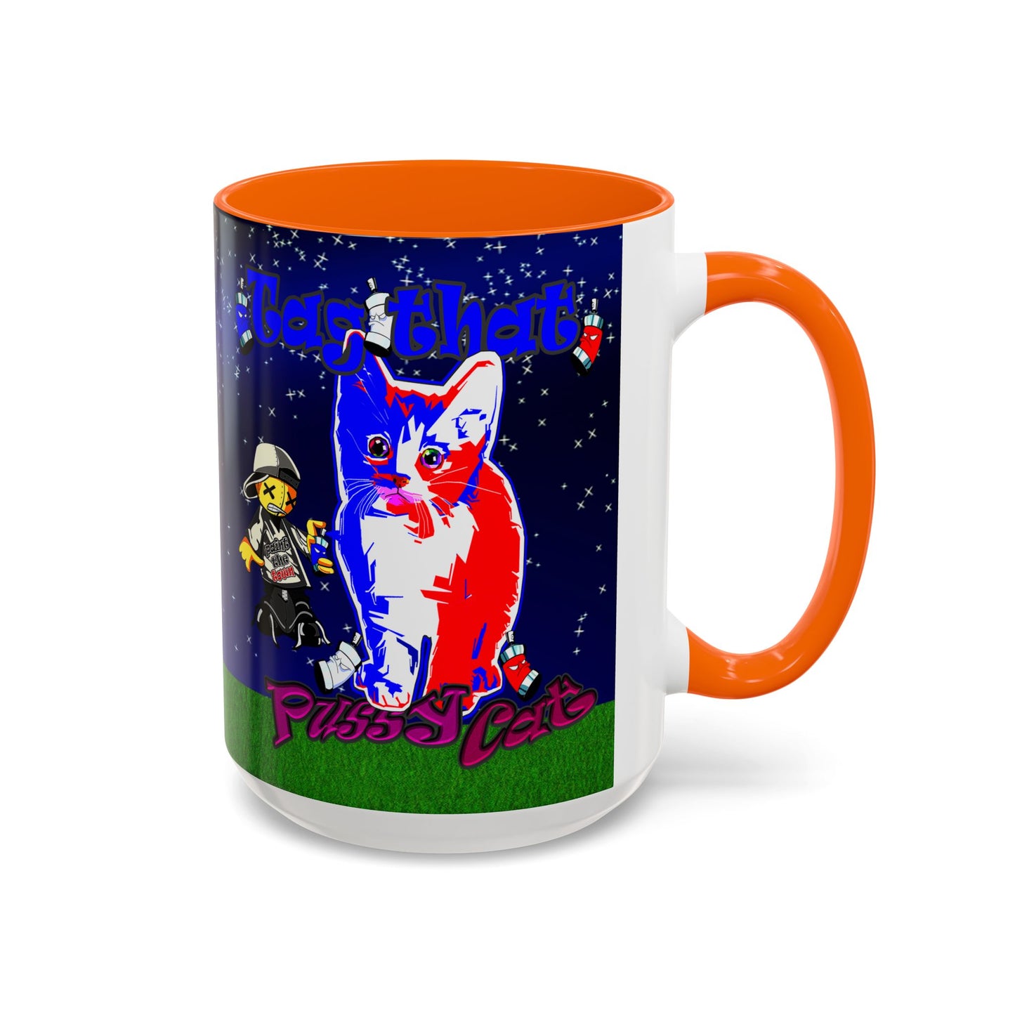 tag that - Accent Mug ('snoops' background)