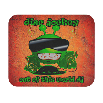 disc jockey - Mouse Pad (Rectangle) (burnt orange)