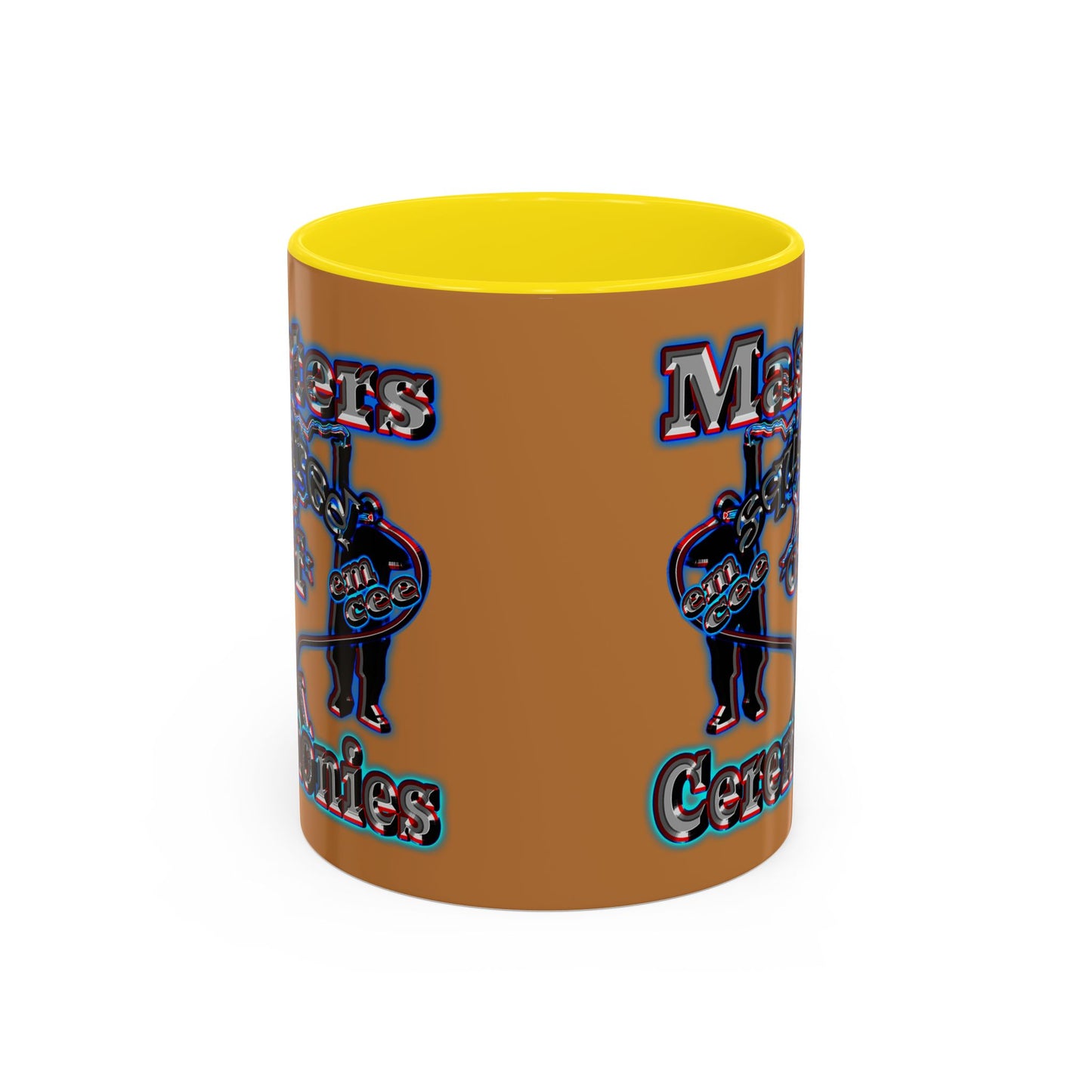 em cee squared - Accent Mug (light brown)