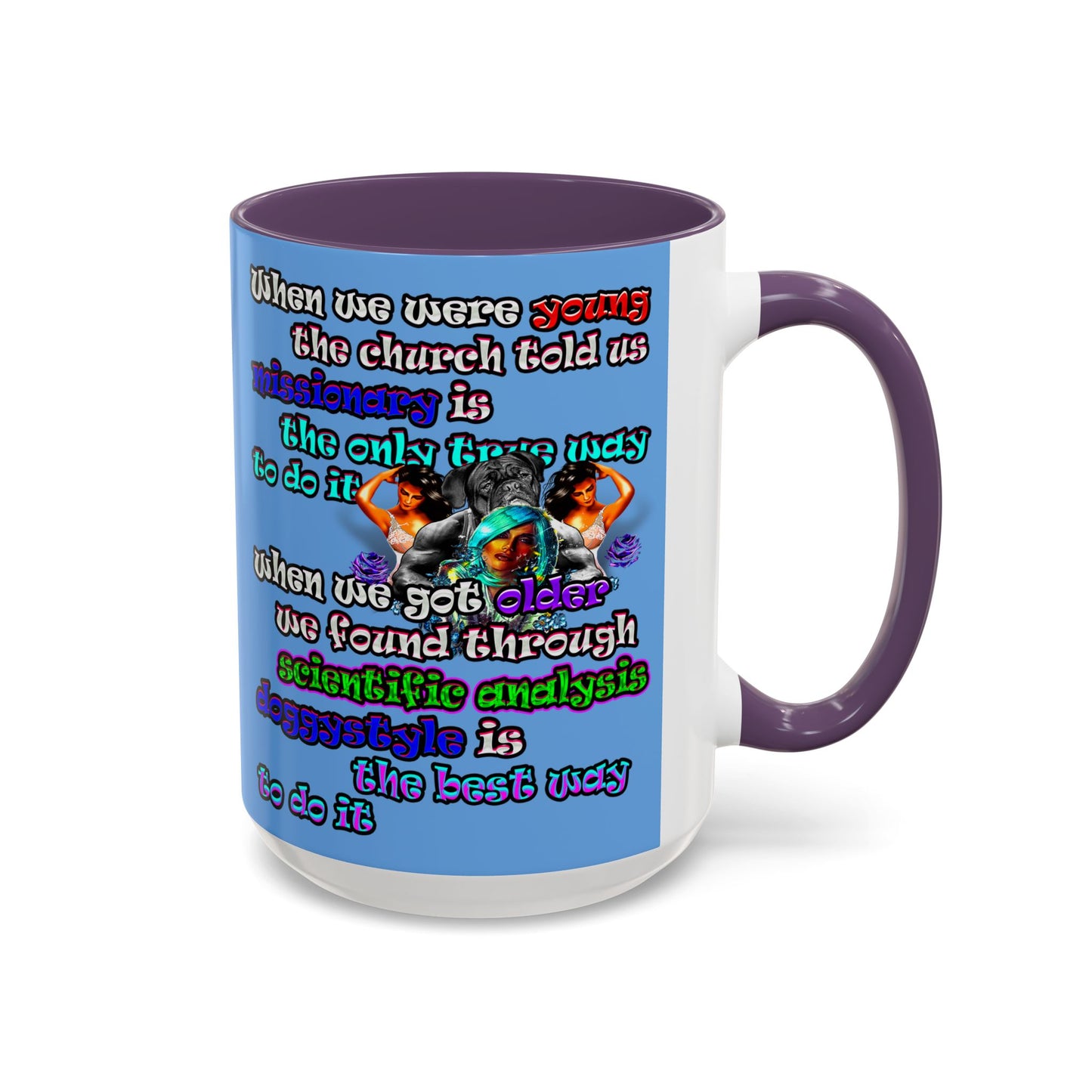 doggystyle - Accent Mug (light blue)