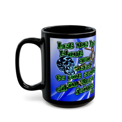 og - Black Mug (blue-white wave)