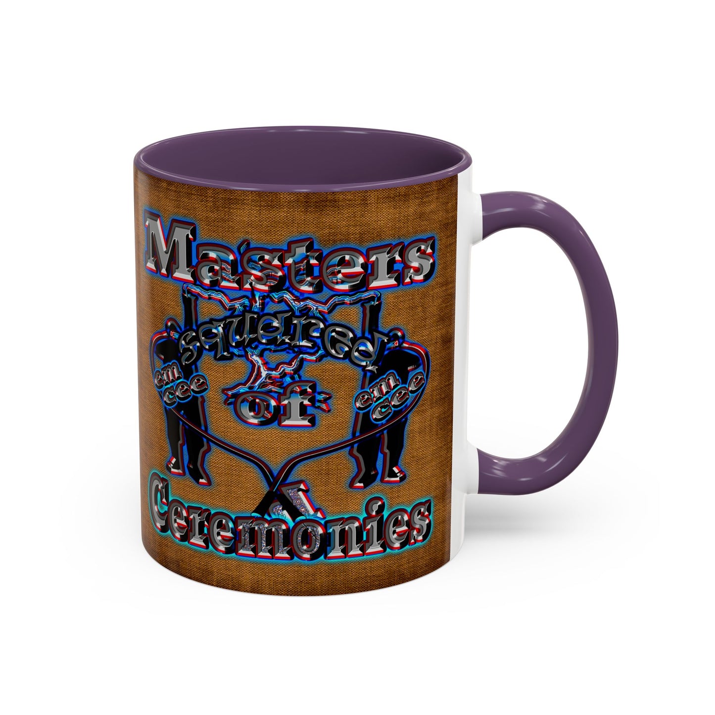 em cee squared - Accent Mug (brown papyrus)