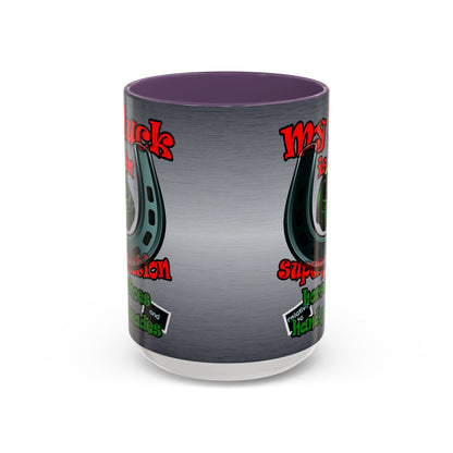 my luck - Accent Mug (brushed nickel)