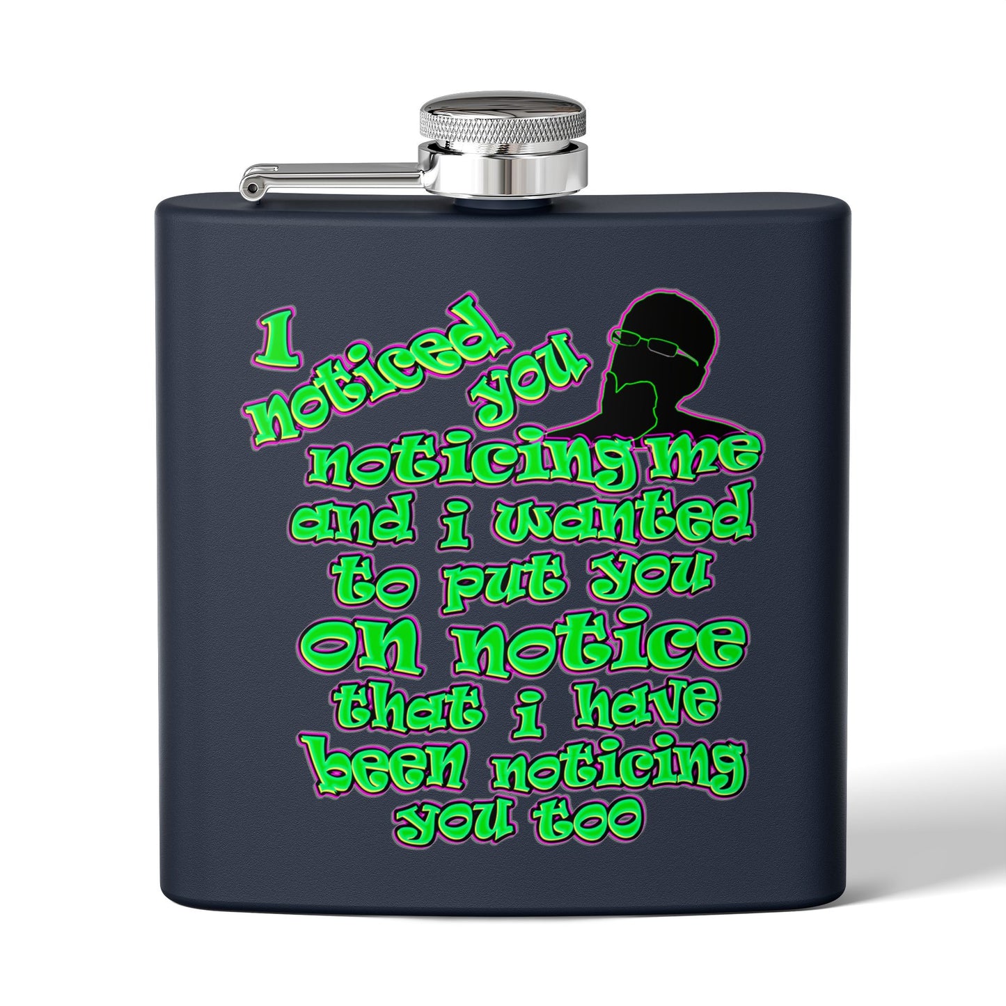 noticed you noticing - Stainless Steel Flask