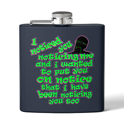 noticed you noticing - Stainless Steel Flask
