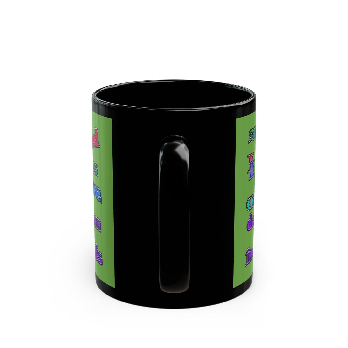 declaration of the independents - Black Mug (green)