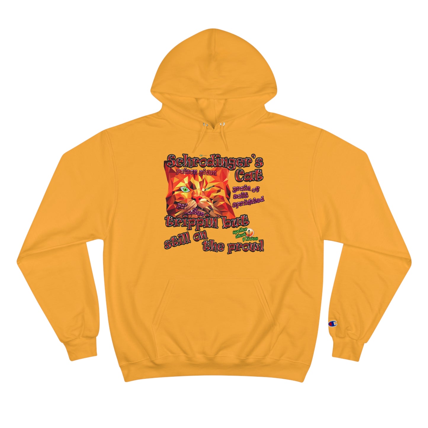 schrodinger's cat - Champion Hoodie