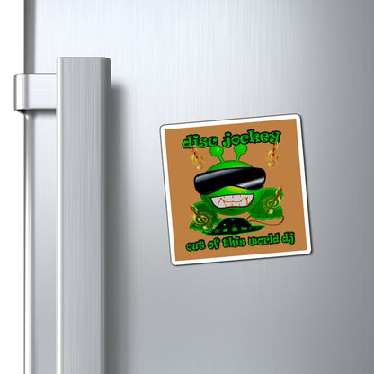 disc jockey - Magnets - (light brown)