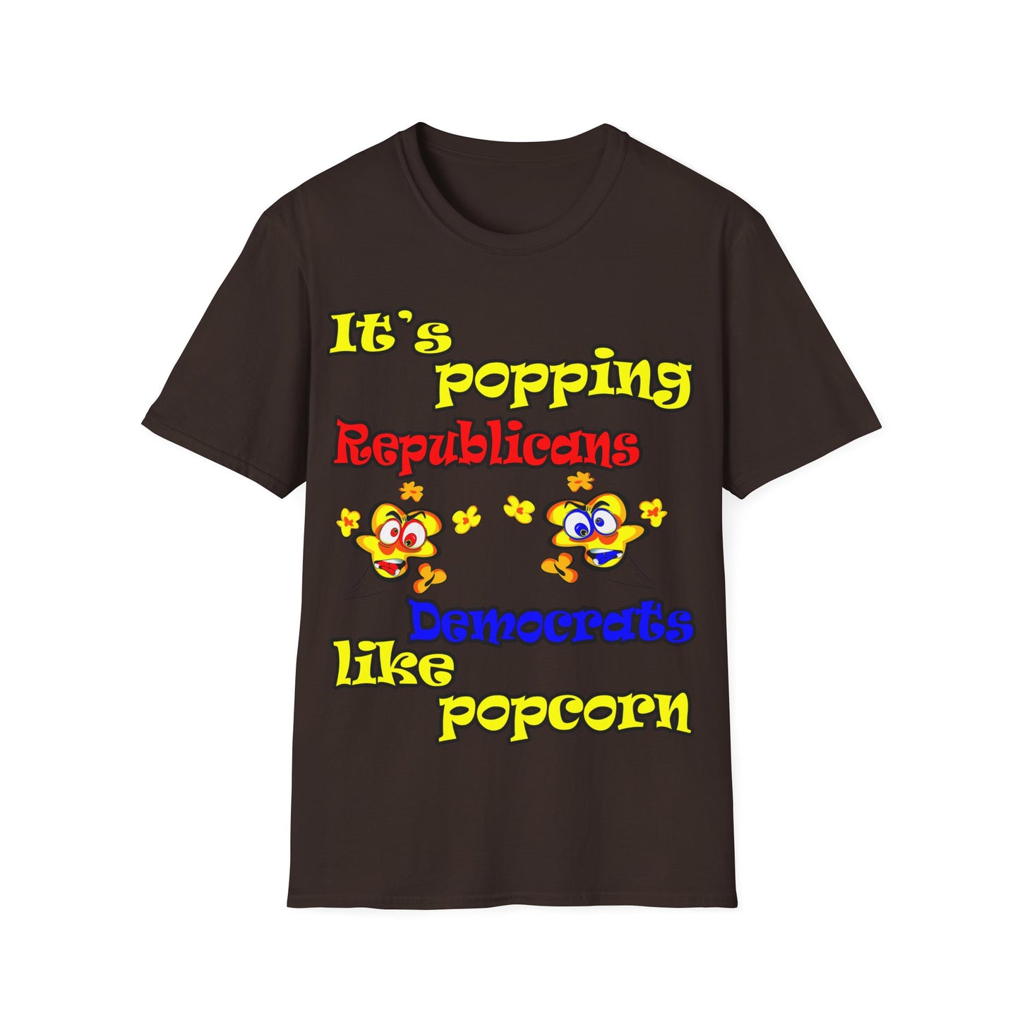 popping like popcorn - Unisex Softstyle T-Shirt