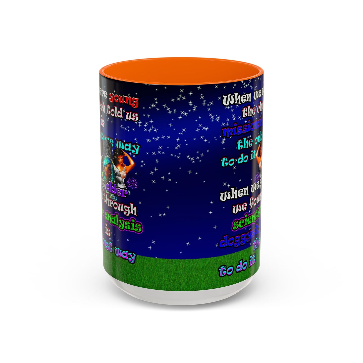 doggystyle - Accent Mug ('snoops' background)