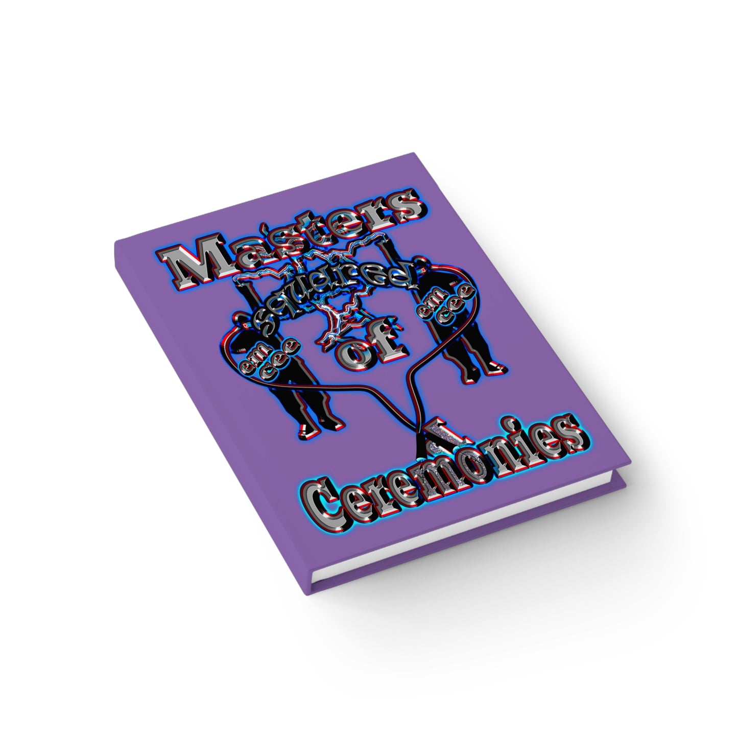 em cee squared - journal-lined (light purple)