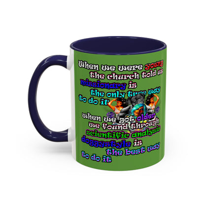 doggystyle - Accent Mug (green)