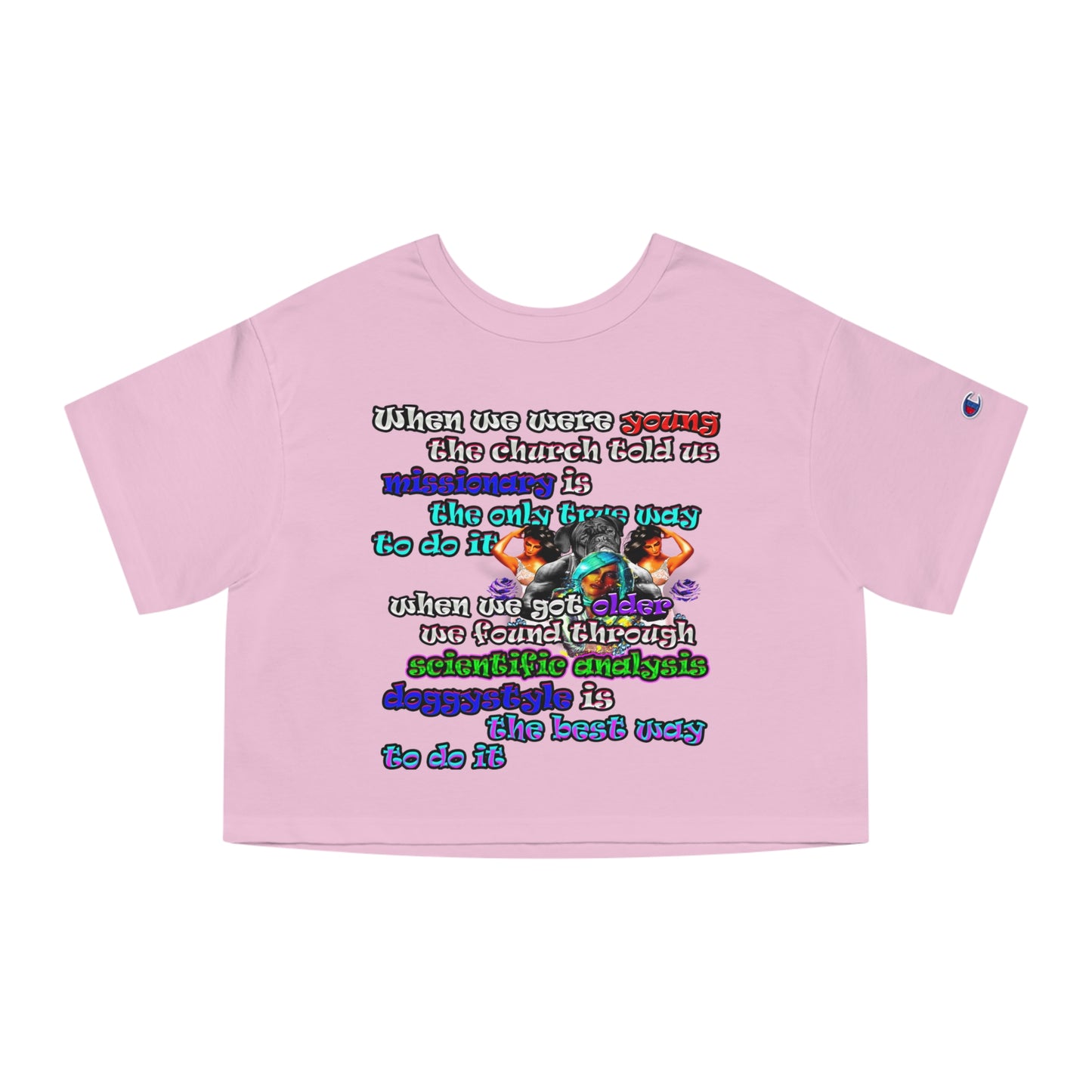 doggystyle - Champion Women's Heritage Cropped T-Shirt