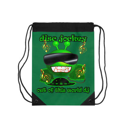 disc jockey - Drawstring Bag (dark green)