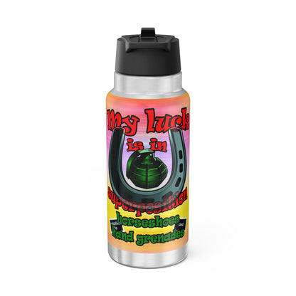 my luck - Gator Tumbler, 32oz  (color blur)