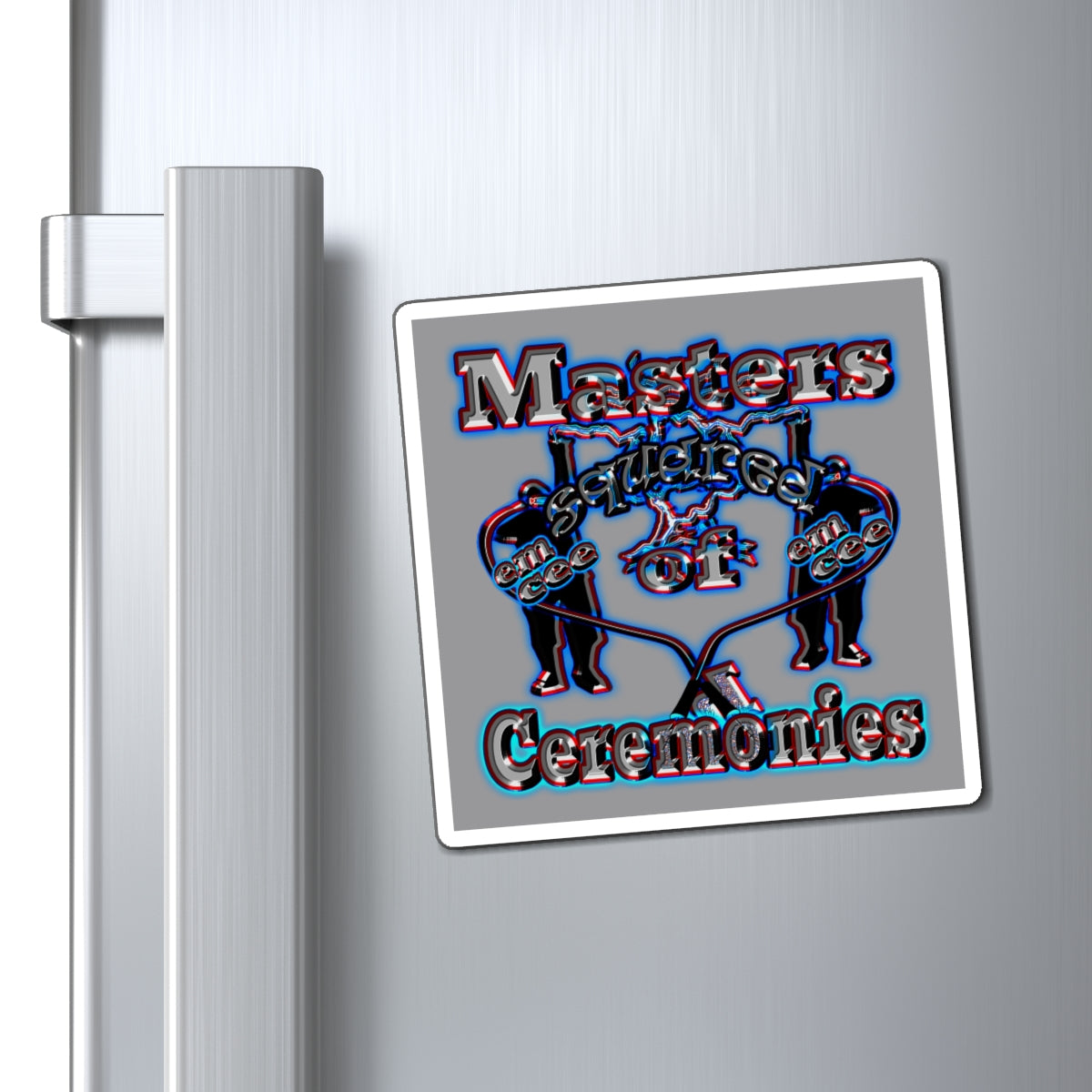em cee squared - Magnets - (grey)