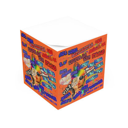 drop the beat - note cube (orange)