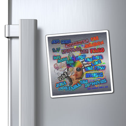 drop the beat - Magnets - (brushed nickel)