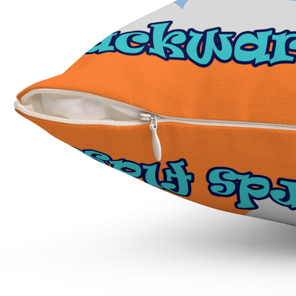 shoot for the stars - Spun Polyester Square Pillow - (crusta)