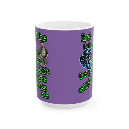 og - White Mug (light purple)