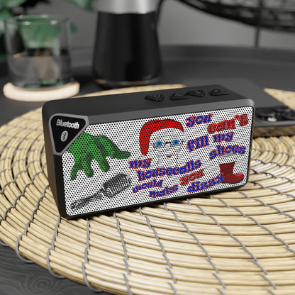 santa's shoes - Jabba Bluetooth Speaker (white)