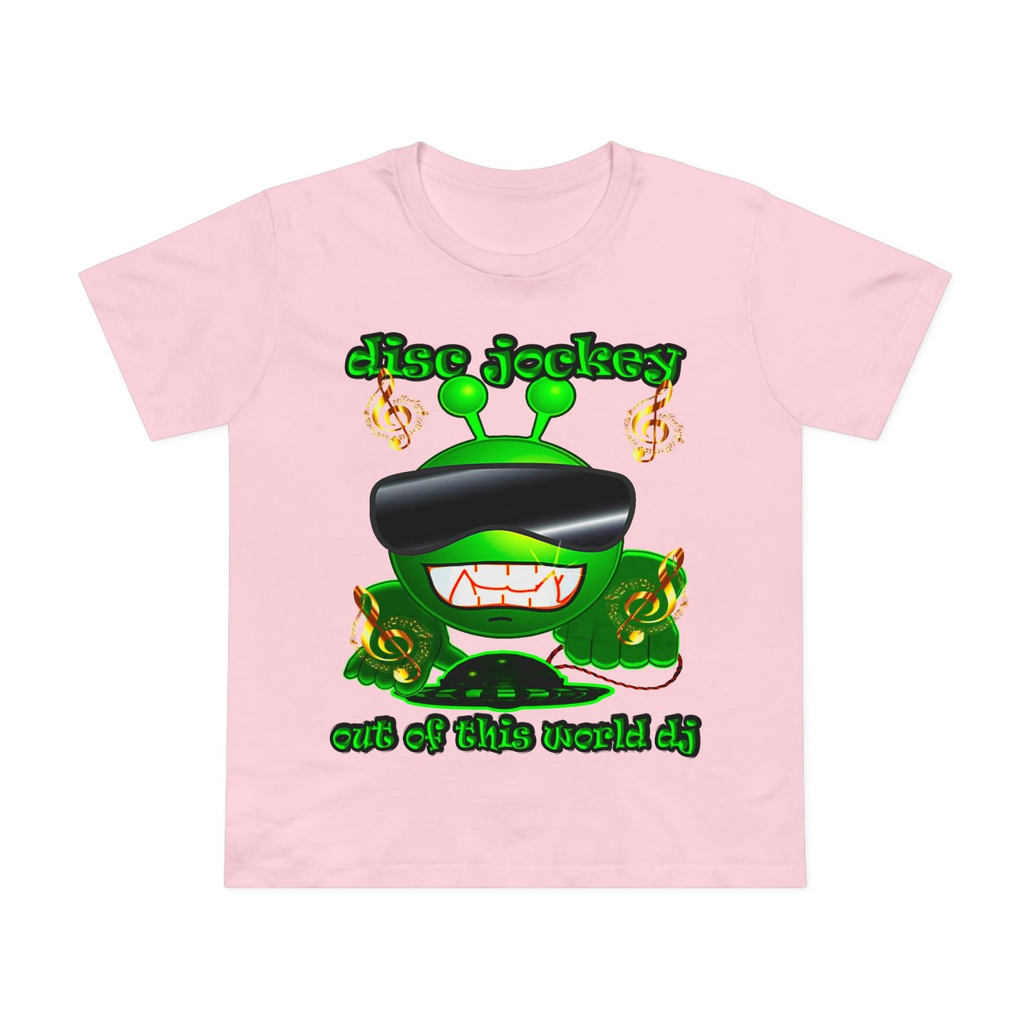 disc jockey - Women’s Maple Tee