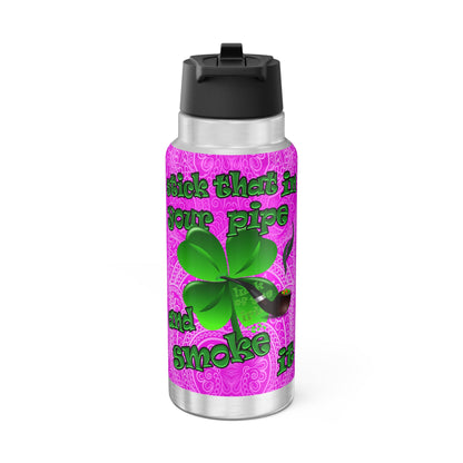 celtics logo - Gator Tumbler, 32oz  (pink swirl)
