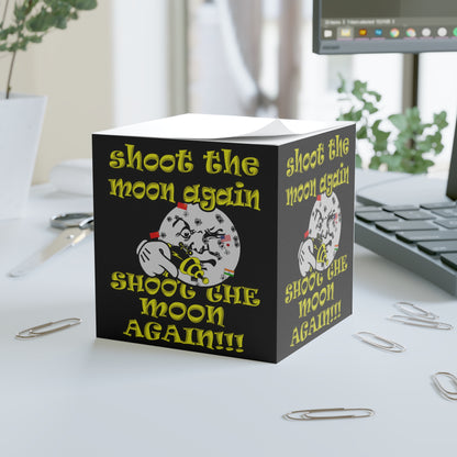 shoot the moon again - note cube (black)