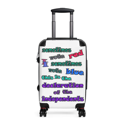declaration of the independents - Suitcase (white)