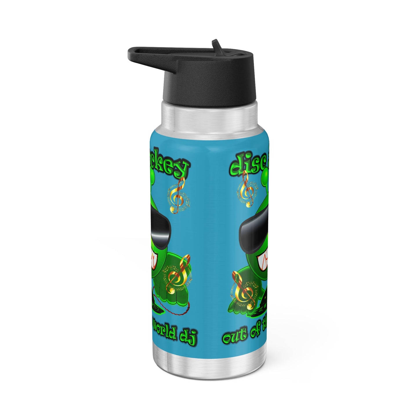 disc jockey - Gator Tumbler, 32oz (turquoise)