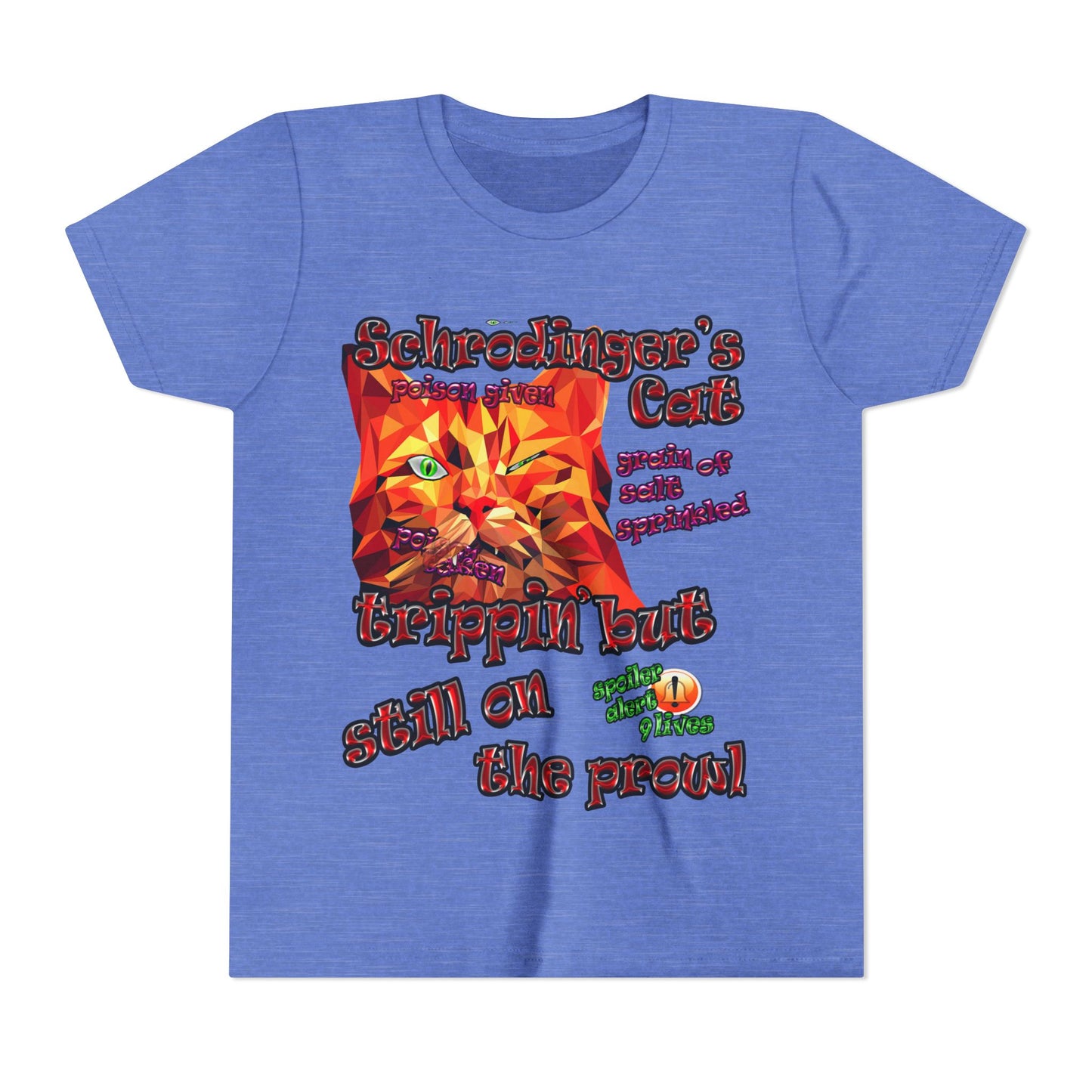 schrodinger's cat - Youth Short Sleeve Tee