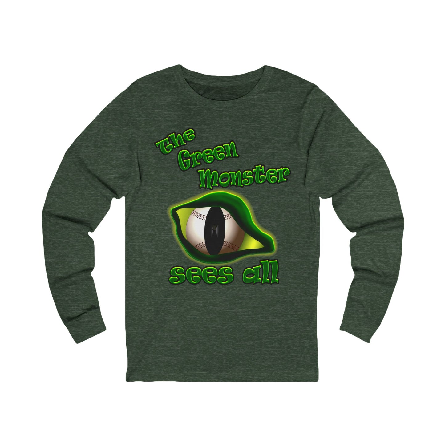 green monster - Unisex Jersey Long Sleeve Tee