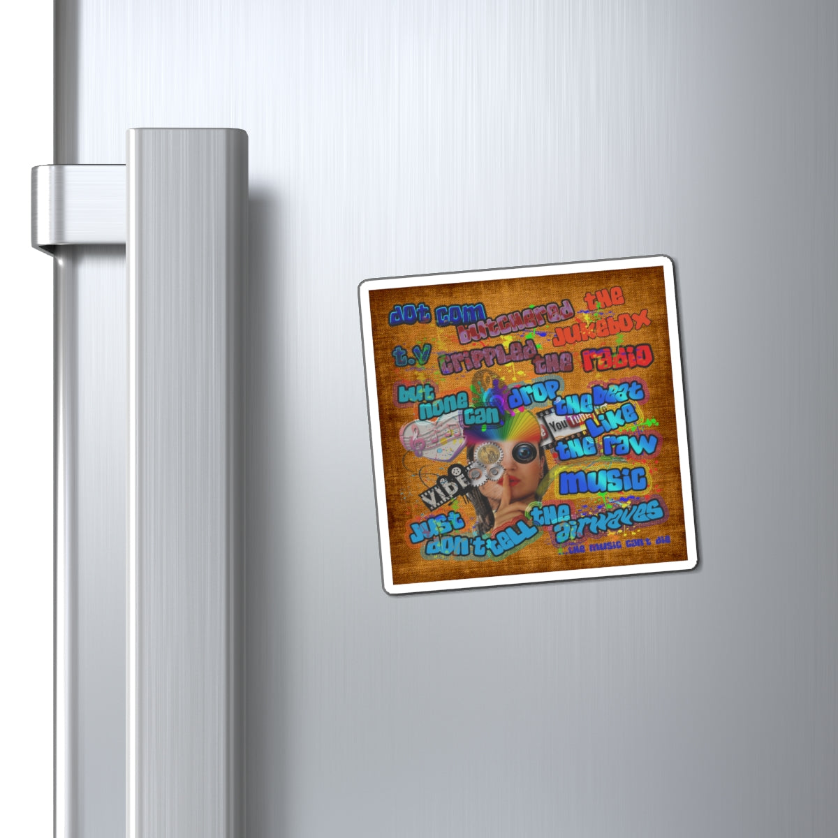 drop the beat - Magnets - (brown papyrus)