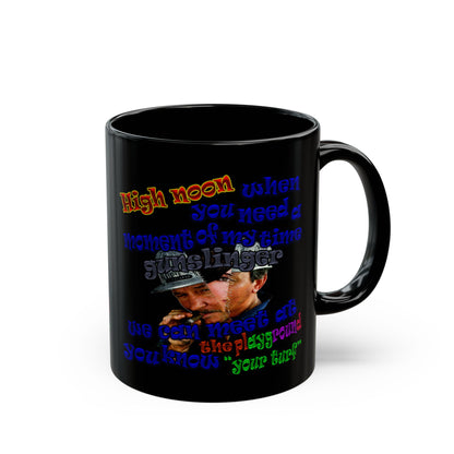 high noon - Black Mug (black)