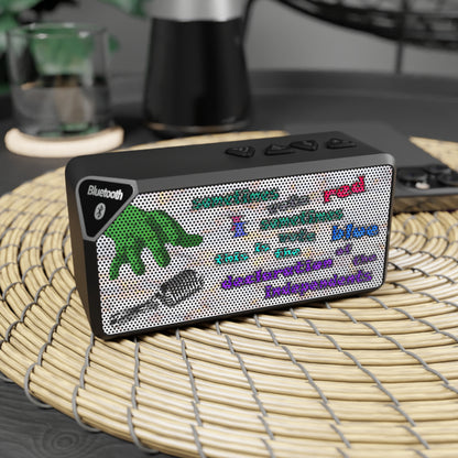 declaration of the independents - Jabba Bluetooth Speaker (white marble)