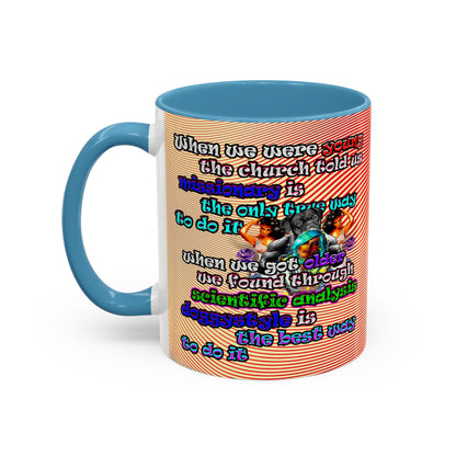 doggystyle - Accent Mug (yellow-orange wave)