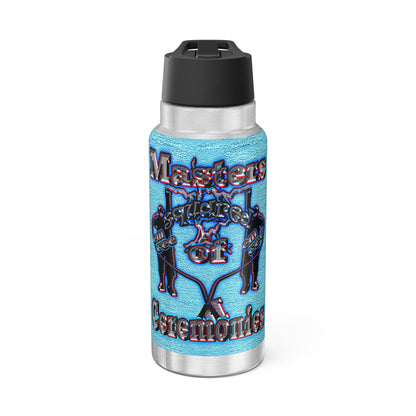 em cee squared - Gator Tumbler, 32oz (faded blue)