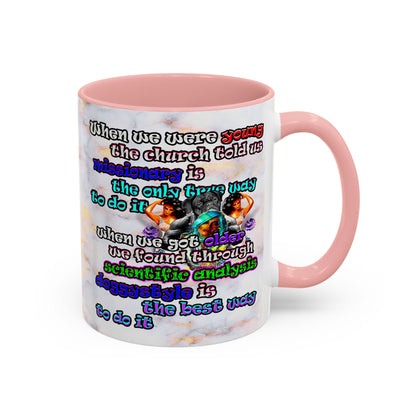 doggystyle - Accent Mug (white marble)
