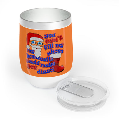 santa's shoes - Chill Wine Tumbler (crusta)