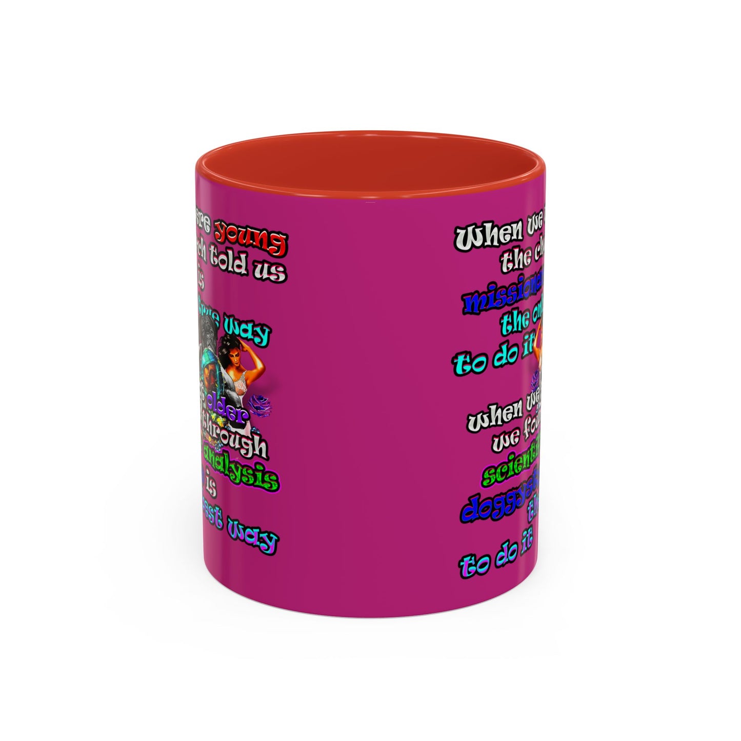 doggystyle - Accent Mug (pink)
