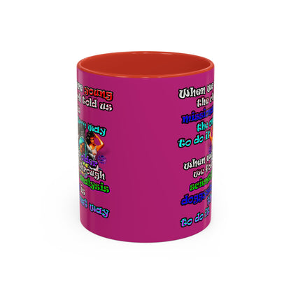 doggystyle - Accent Mug (pink)
