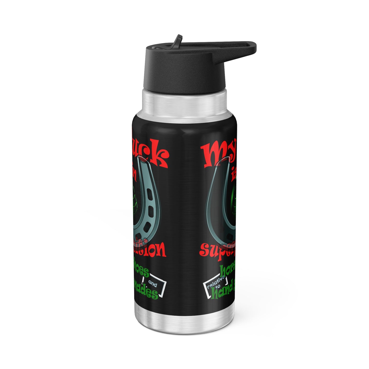 my luck - Gator Tumbler, 32oz (black)