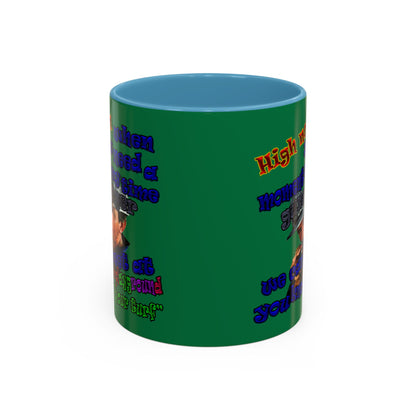 high noon - Accent Mug (dark green)